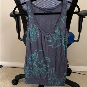 AEO floral tank